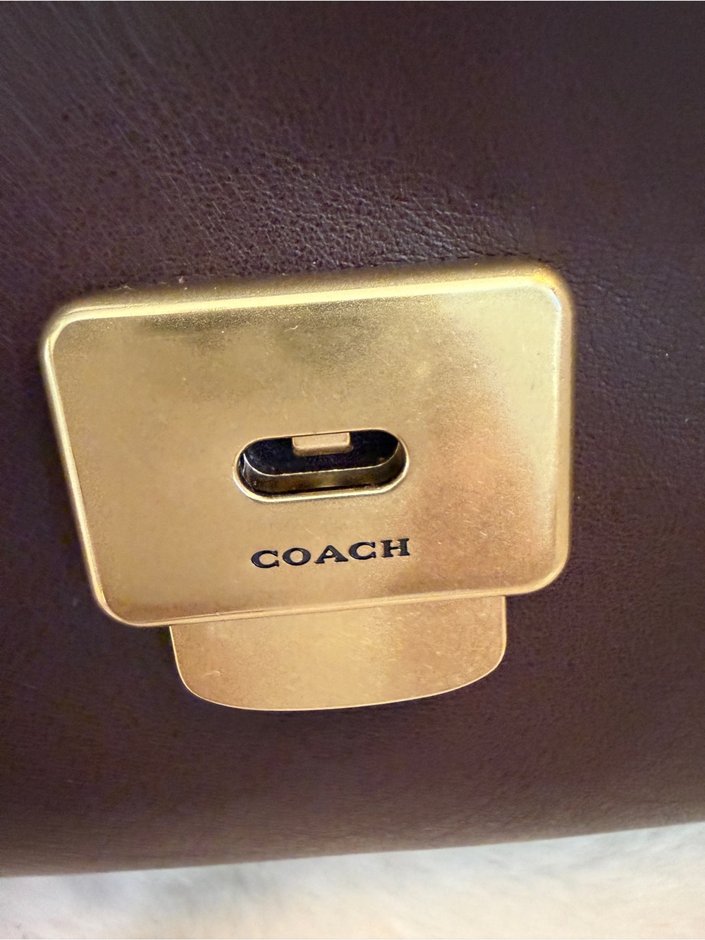 Coach Chelsea 30 bag in Maple brown - Picture 13 of 16